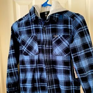 Volvo’s Kids Flannel Hoodie Brand New with Tags